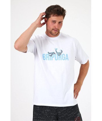 Bripurga Space Printed T-Shirt 100% Cotton Oversize 3 Variants Short Sleeve T-Shirt