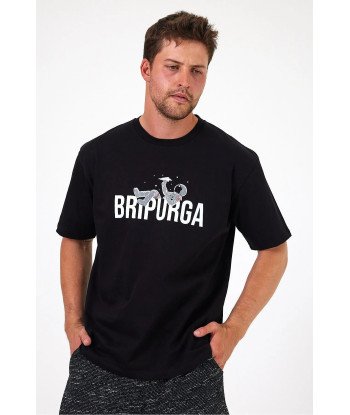 Bripurga Space Printed T-Shirt 100% Cotton Oversize 3 Variants Short Sleeve T-Shirt