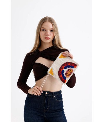 Özel Portföy Çanta Kalemlik Çanta Kese Çanta Mini Makyaj Çantası Clutch El Punch El Çanta
